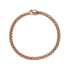 Fope Unica 18ct Rose Gold Weave Bracelet, 610B.
