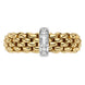 Fope Vendome 18ct Yellow Gold 0.35ct Diamond Ring AN584/BBR.