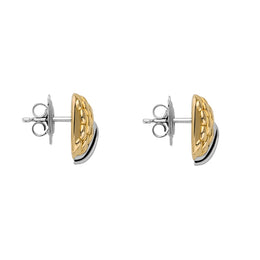 Fope Vendome 18ct Yellow White Gold Diamond Stud Earrings OR584/BBR