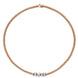 Fope Flex'it Solo 18ct Rose Gold 0.50ct Diamond Bracelet, 657C/BBR.