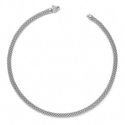 Fope Vendome 18ct White Gold Rope Necklace 591C