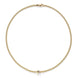 Fope Flex'it Prima 18ct Yellow Gold Mixed Rondelle Necklace, 744C.