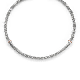 Fope Silverfope Fizzy Sterling Silver Necklace, 551AGC.