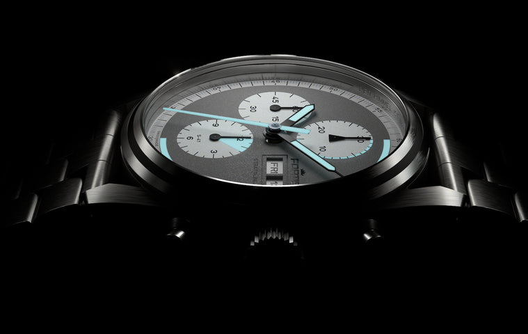 Fortis Stratoliner Cool Grey Bracelet Watch