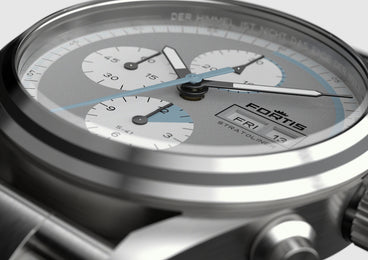 Fortis Stratoliner Cool Grey Bracelet Watch