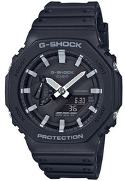 G-Shock Watch Alarm Carbon Core Guard Mens GA-2100-1AER