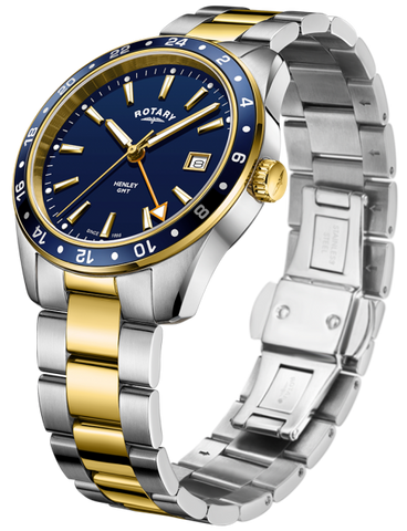 Rotary Henley Two Tone Gold PVD Mens Watch Pre-Order