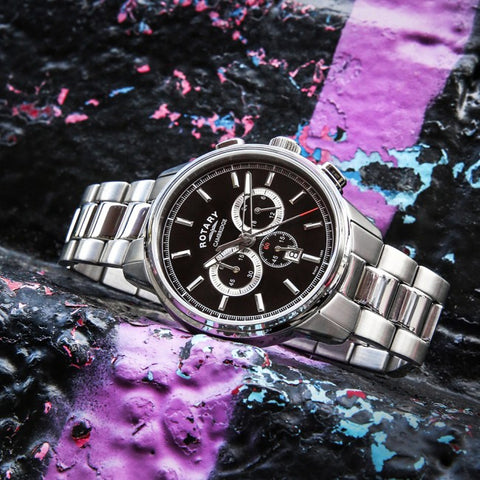 Rotary Watch Cambridge Chronograph Mens