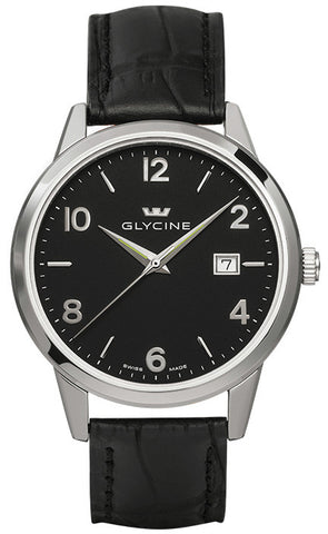 Glycine Watch Classic Quartz Gents 3925.19.LBK9