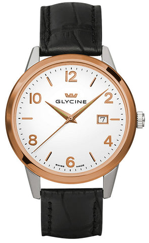 Glycine Watch Classic Quartz Gents 3925.31.LBK9
