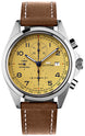 Glycine Watch Combat Chronograph Cream 3924.15AT-LB7BH