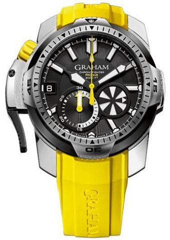 Graham Pre-Owned Watch Chronofighter Prodive Professional Limited Edition 2CDAV.B01A.K81F PRE-OWNED