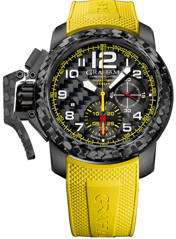 Graham Watch Chronofighter Oversize Superlight Carbon 2CCBK.B15A.K103K
