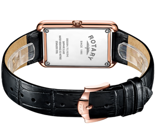 Rotary Watch Cambridge Rose Gold PVD Mens