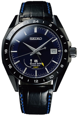 Grand Seiko Watch Spring Drive Sports Black Ceramic Limited Edition SBGE039