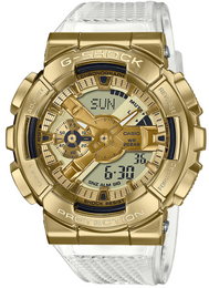 G Shock Watch Gold Ingot Skeleton Camouflage GM 110SG 9AER