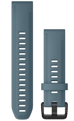 Garmin Watch Bands QuickFit 20 Lakeside Blue Silicone 010-12870-00