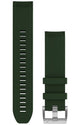 Garmin Watch Bands QuickFit 22 Pine Green Silicone Strap 010-13008-01