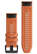 Garmin Watch Bands QuickFit 26 Ember Orange Silicone 010-12864-01