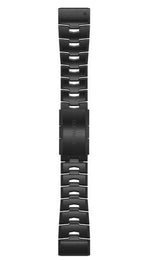 Garmin Strap QuickFit 26 Vented Titanium Bracelet Carbon Grey DLC Coating