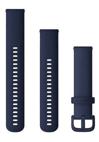 Garmin Watch Bands Quick Release 20mm Navy Silicone 010-13021-05