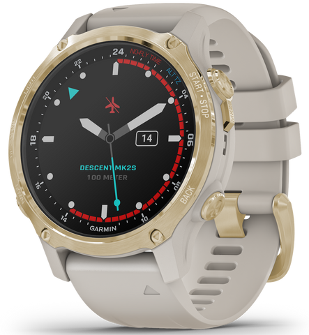 Garmin Watch Descent MK2S Light Gold 010-02403-01