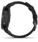 Garmin Watch Fenix 5 Plus Sapphire Black Leather Band D