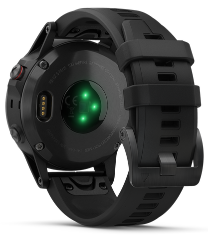 Garmin Watch Fenix 5 Plus Sapphire Black With Black Band 010 01988 01 Watch Jura Watches