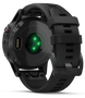 Garmin Watch Fenix 5 Plus Sapphire Black With Black Band