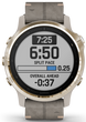 Garmin Watch Fenix 6S Sapphire Light Gold Shale Suede Band D