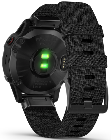 Garmin heathered black nylon band hot sale