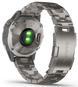 Garmin Watch Fenix 6 Sapphire Titanium Grey Titanium Band D
