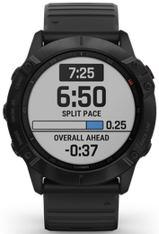 Garmin Watch Fenix 6X Sapphire Carbon Grey DLC D