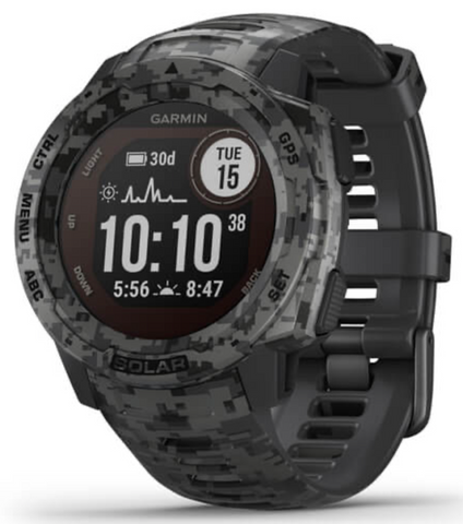 Garmin Watch Instinct Solar Graphite Camo Edition 010-02293-05