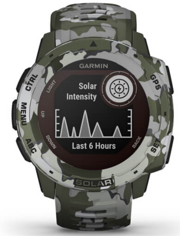 Garmin Watch Instinct Solar Lichen Camo Edition