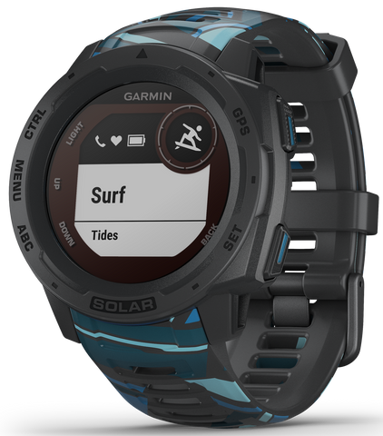 Garmin Watch Instinct Solar Surf Edition Pipeline 010-02293-07