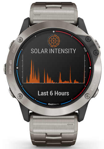 Garmin Watch Quatix 6X Solar Titanium Smartwatch D