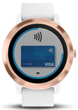 Garmin Watch Vivoactive 3 White Silicone Rose Gold D
