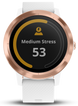 Garmin Watch Vivoactive 3 White Silicone Rose Gold D