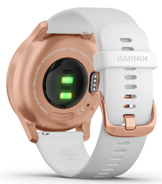 Garmin Vivomove Style Rose Gold Aluminium Case Silicone D