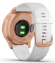 Garmin Vivomove Style Rose Gold Aluminium Case Silicone D