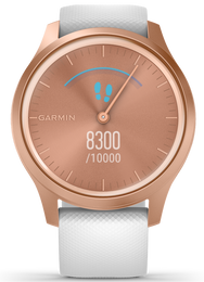 Garmin Vivomove Style Rose Gold Aluminium Case Silicone D
