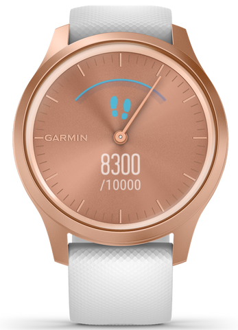 Garmin Watch Vivomove Style Rose Gold Aluminium Case Silicone