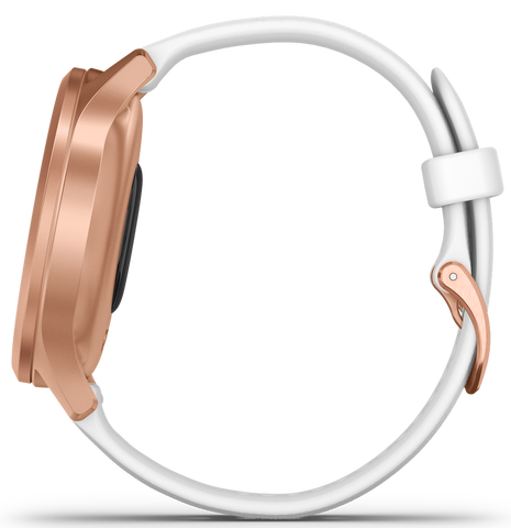 Garmin Vivomove Style Rose Gold Aluminium Case Silicone D
