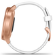 Garmin Vivomove Style Rose Gold Aluminium Case Silicone D