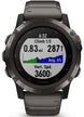 Garmin Watch Fenix 5X Plus Sapphire Carbon Grey Titanium Band D