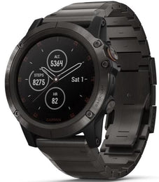 Garmin Watch Fenix 5 Plus Sapphire Slate Grey Titanium 010-01989-05