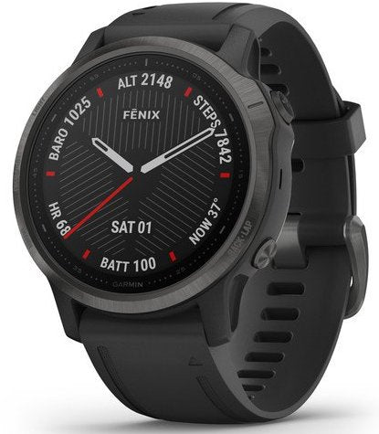 Garmin Watch Fenix 6S Sapphire Carbon Grey DLC D 010-02159-25