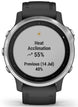 Garmin Watch Fenix 6S Silver With Black Band