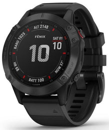 Garmin Watch Fenix 6 Pro Black 010-02158-02